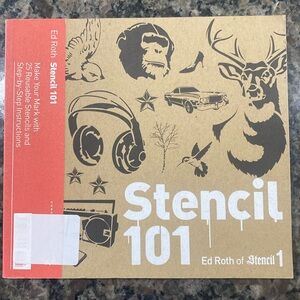 Stencil 101 book by Ed Roth